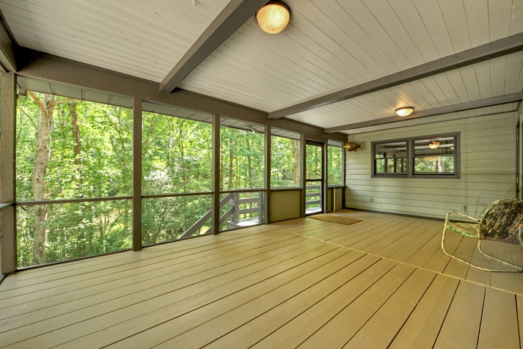 260 Flt Crk Crossing Blue Ridge, GA 30513 - Photo 18 of 64 Screened Porch