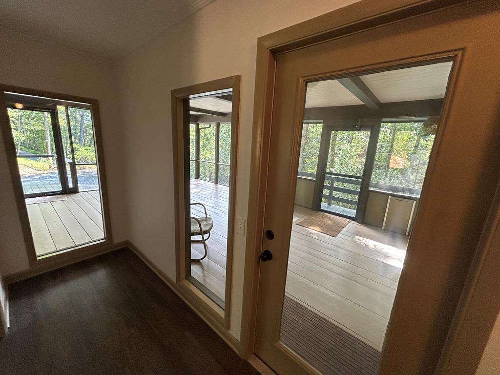 260 Flt Crk Crossing Blue Ridge, GA 30513 - Photo 50 of 64 Entry to Screened porch w/Fixed Glass