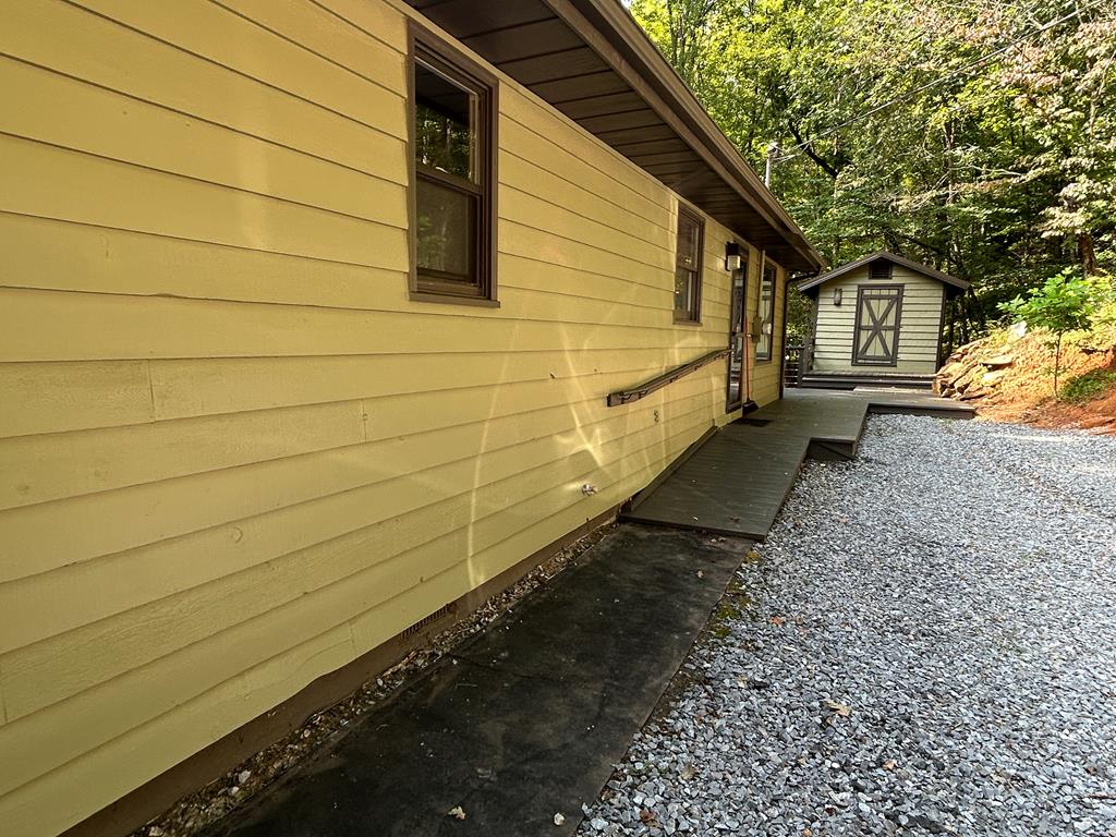 260 Flt Crk Crossing Blue Ridge, GA 30513 - Photo 62 of 64 Wrap Around Decking/Brick Chimney