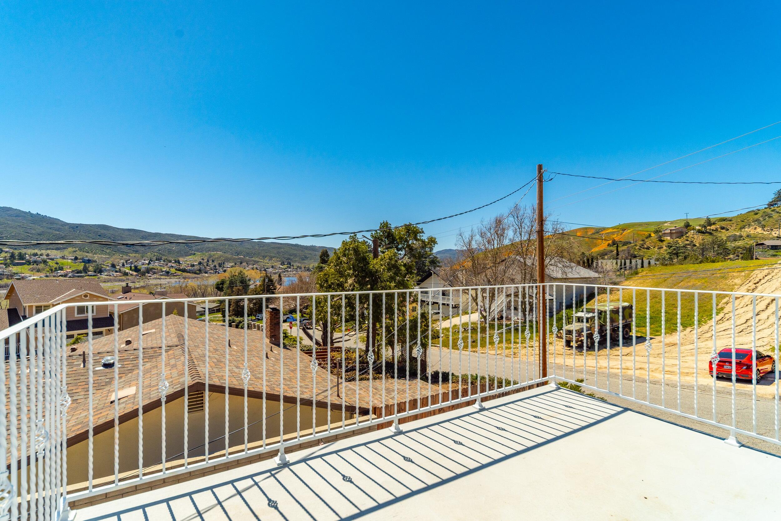 43308 Lookabout Road Lake Hughes, CA 93532 - Photo 18 of 37 Deck and View Primary Bedroom