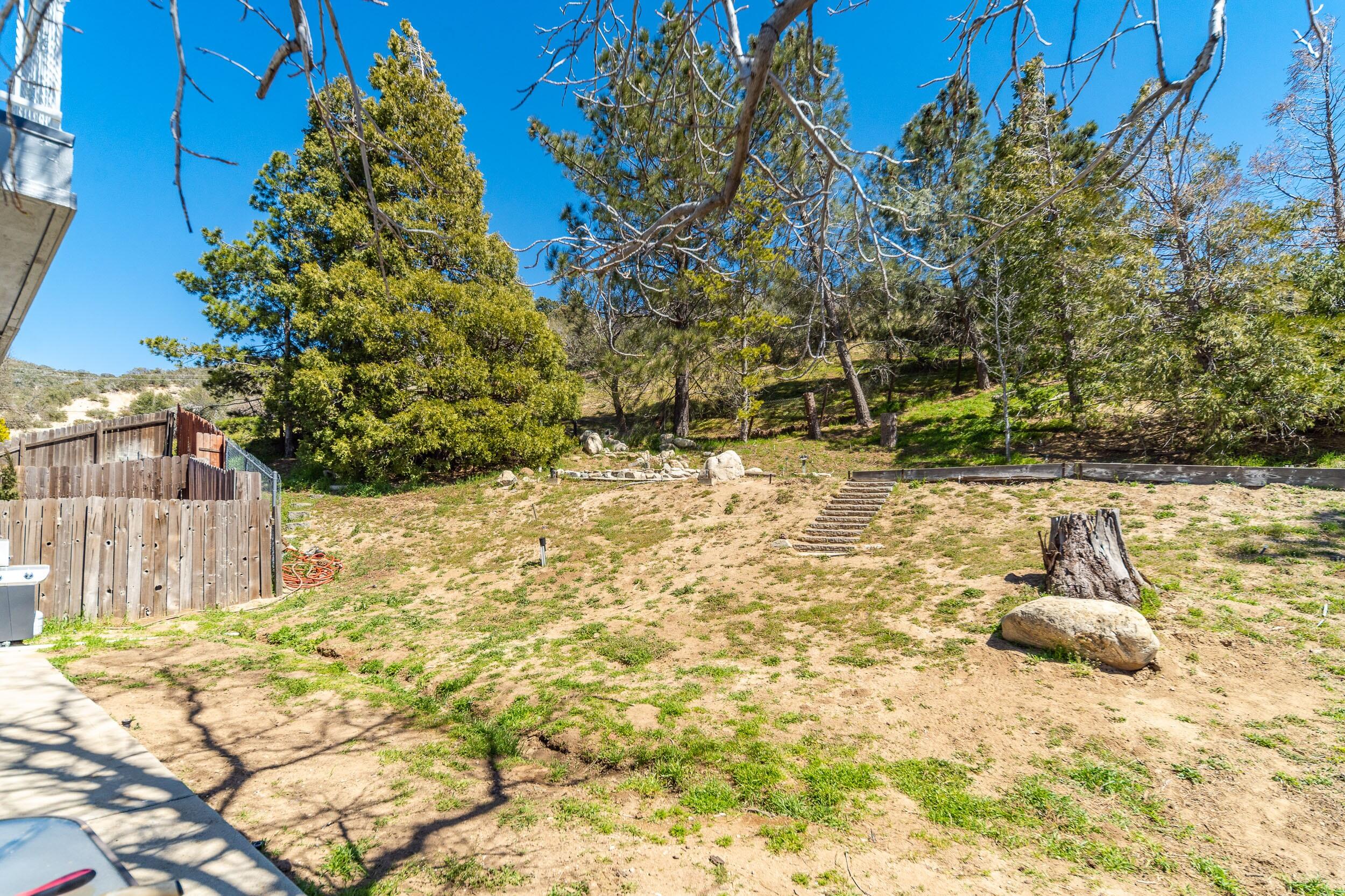 43308 Lookabout Road Lake Hughes, CA 93532 - Photo 27 of 37 Backyard