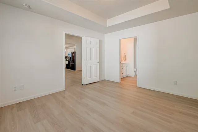 wooden floor in an empty room