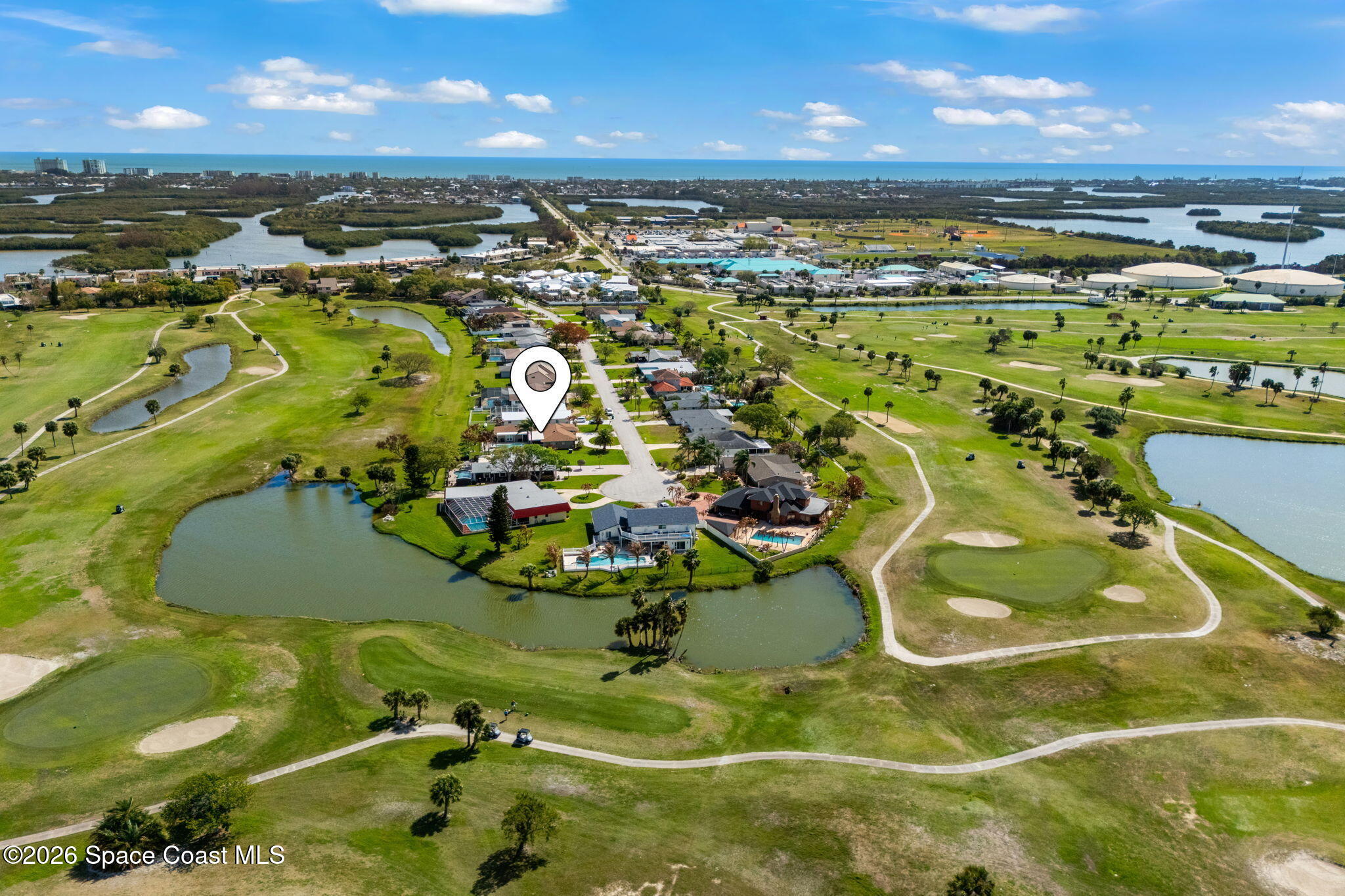 31 Fairway Drive Cocoa Beach, FL 32931 - Photo 52 of 53 a view of a swimming pool