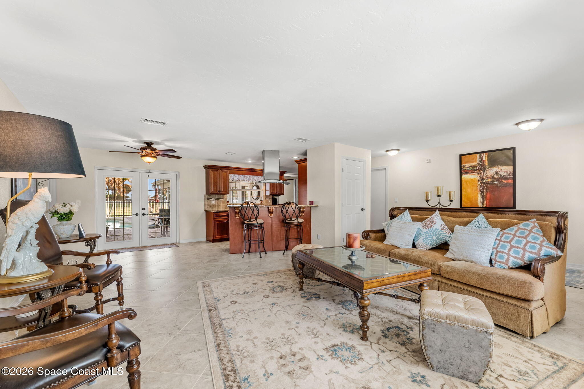 31 Fairway Drive Cocoa Beach, FL 32931 - Photo 10 of 53 a living room with furniture and wooden floor