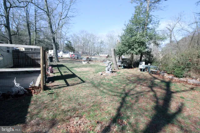 a view of outdoor space and deck