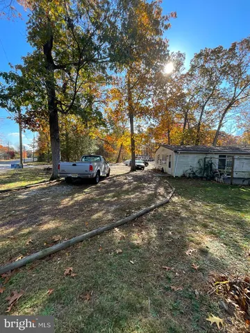 a view of street with trees