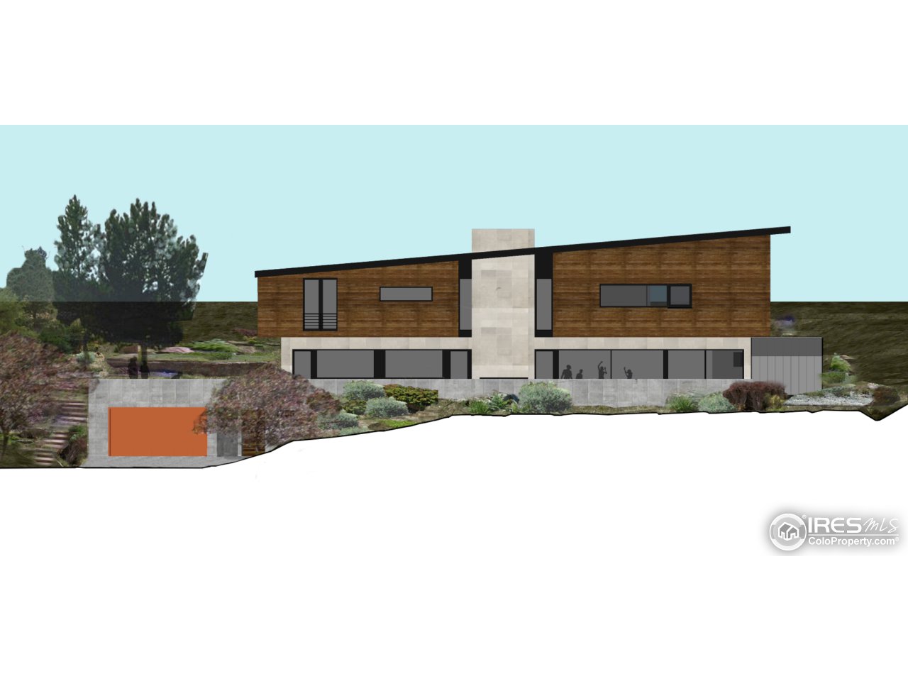 1755 View Point Road Boulder, CO 80305 - Photo 33 of 40 a swimming pool with outdoor seating and yard