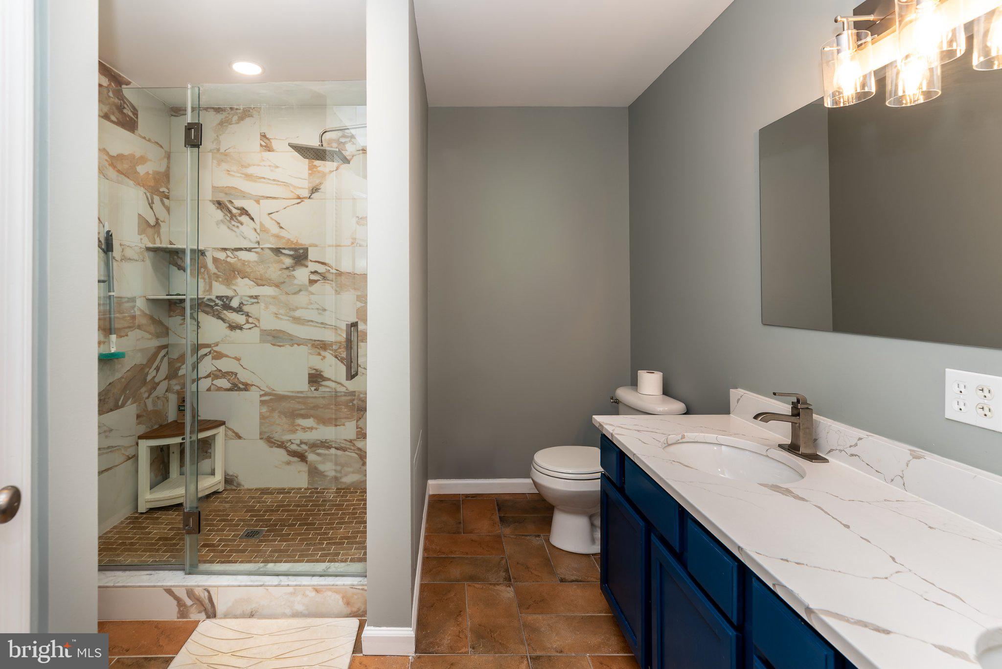 309 East Weymouth Road Newfield, NJ 08344 - Photo 8 of 10 Modern bathroom with elegant finishes.