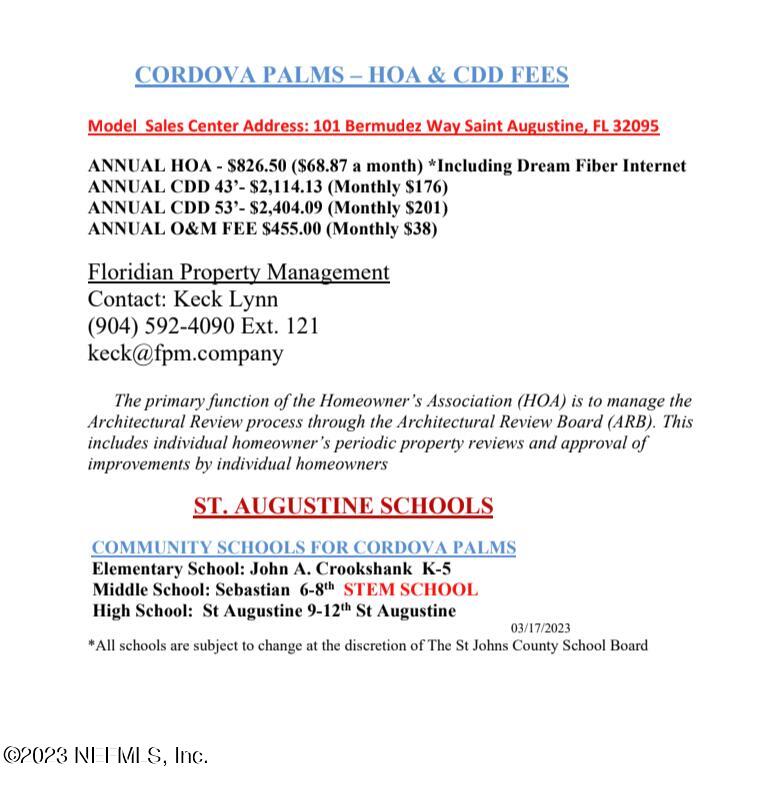 65 Torres Trace Street St. Augustine, FL 32095 - Photo 30 of 32