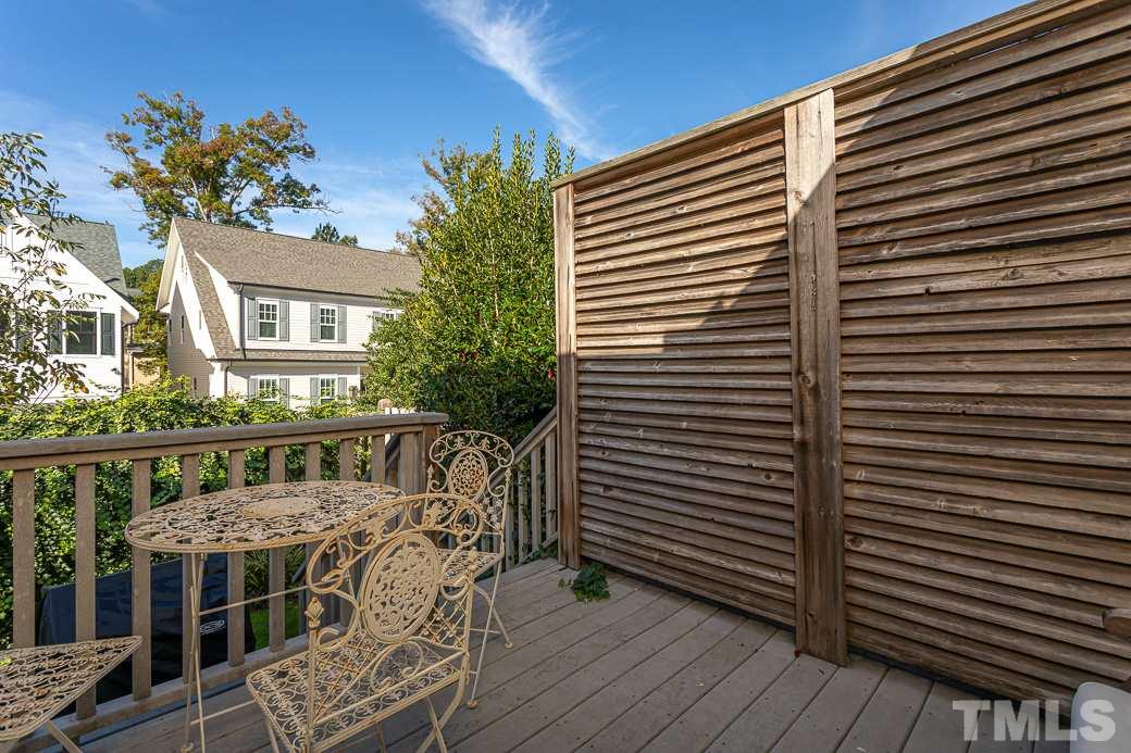 1305 Canfield Court Raleigh, NC 27608 - Photo 29 of 30 a view of a balcony with furniture