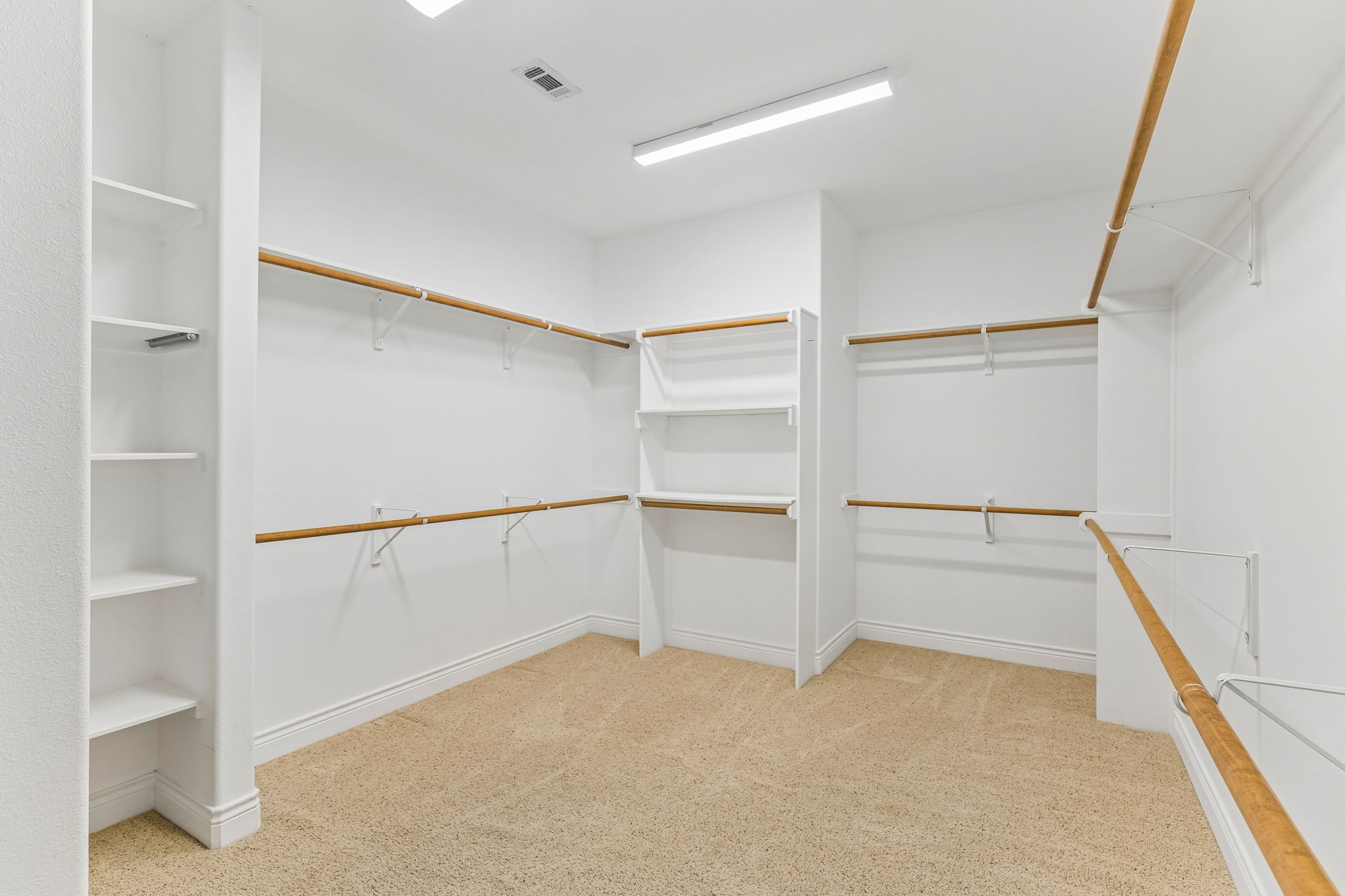 4802 Hidden Springs Trail Georgetown, TX 78633 - Photo 18 of 38 Space, Space, Space - check out this closet in the master bedroom.
