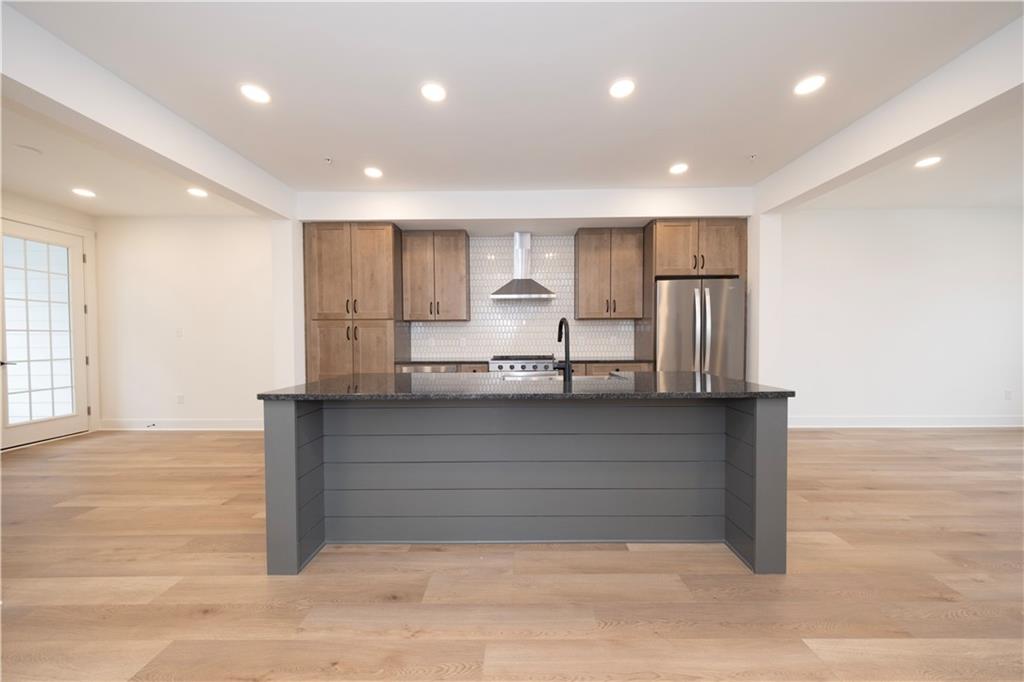 405 Ramsgate Road Cranberry Township, PA 16066 - Photo 12 of 50 a view of kitchen with stainless steel appliances refrigerator sink and cabinets