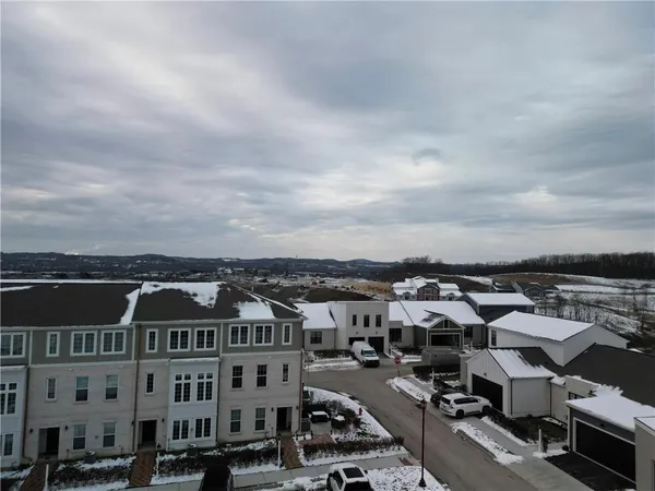 a view of a city that has tall buildings