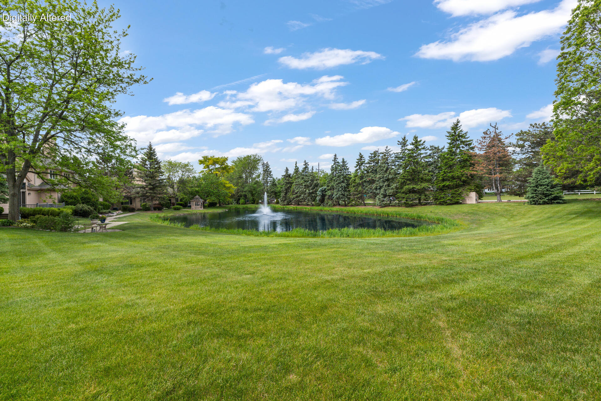 7519 Mallory Way Franklin, WI 53132 - Photo 12 of 35 View of Pond