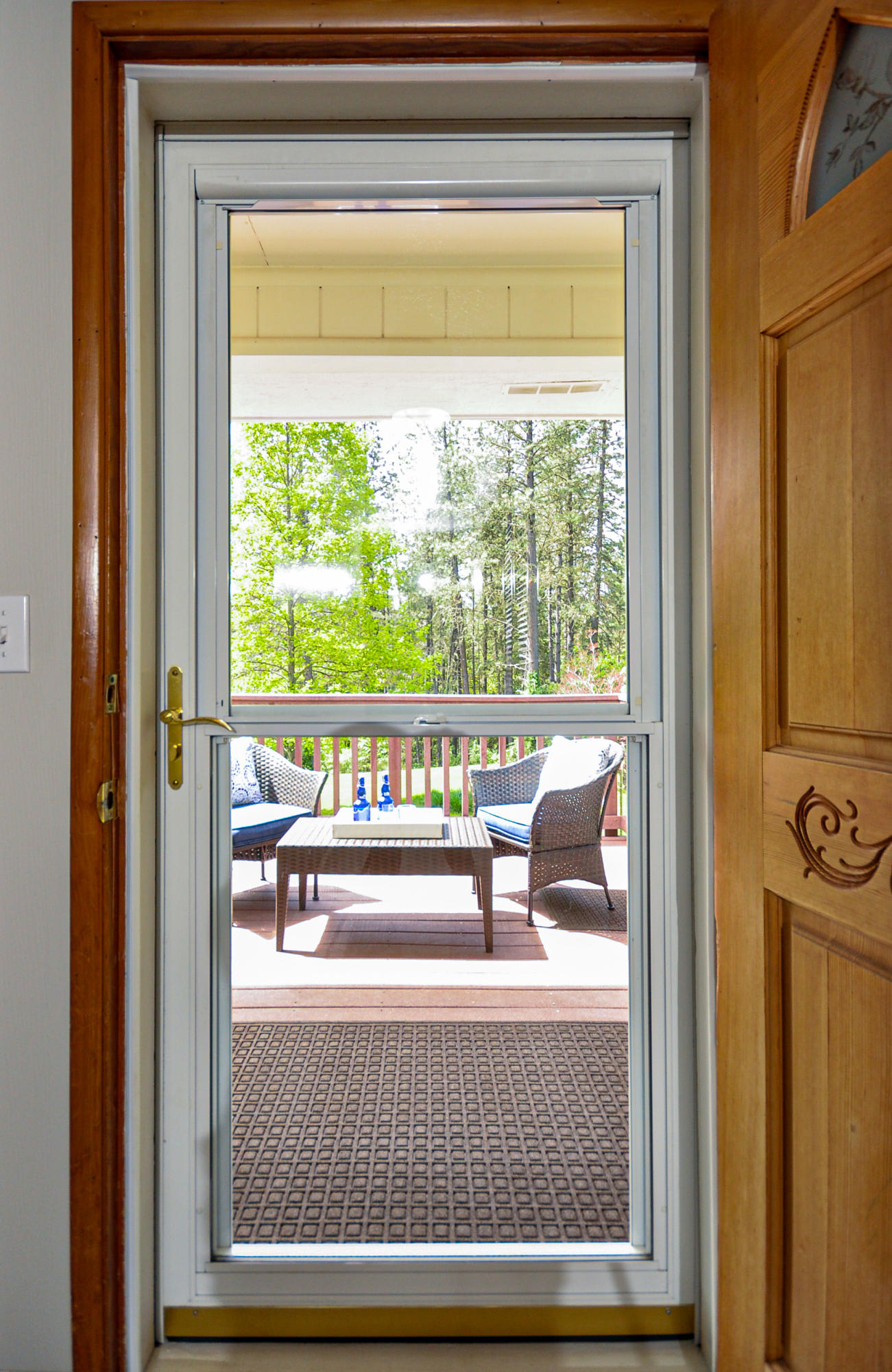 401 West Intervale Road Grants Pass, OR 97527 - Photo 29 of 51 Access to wonderful deck with gorgeous views of the property.