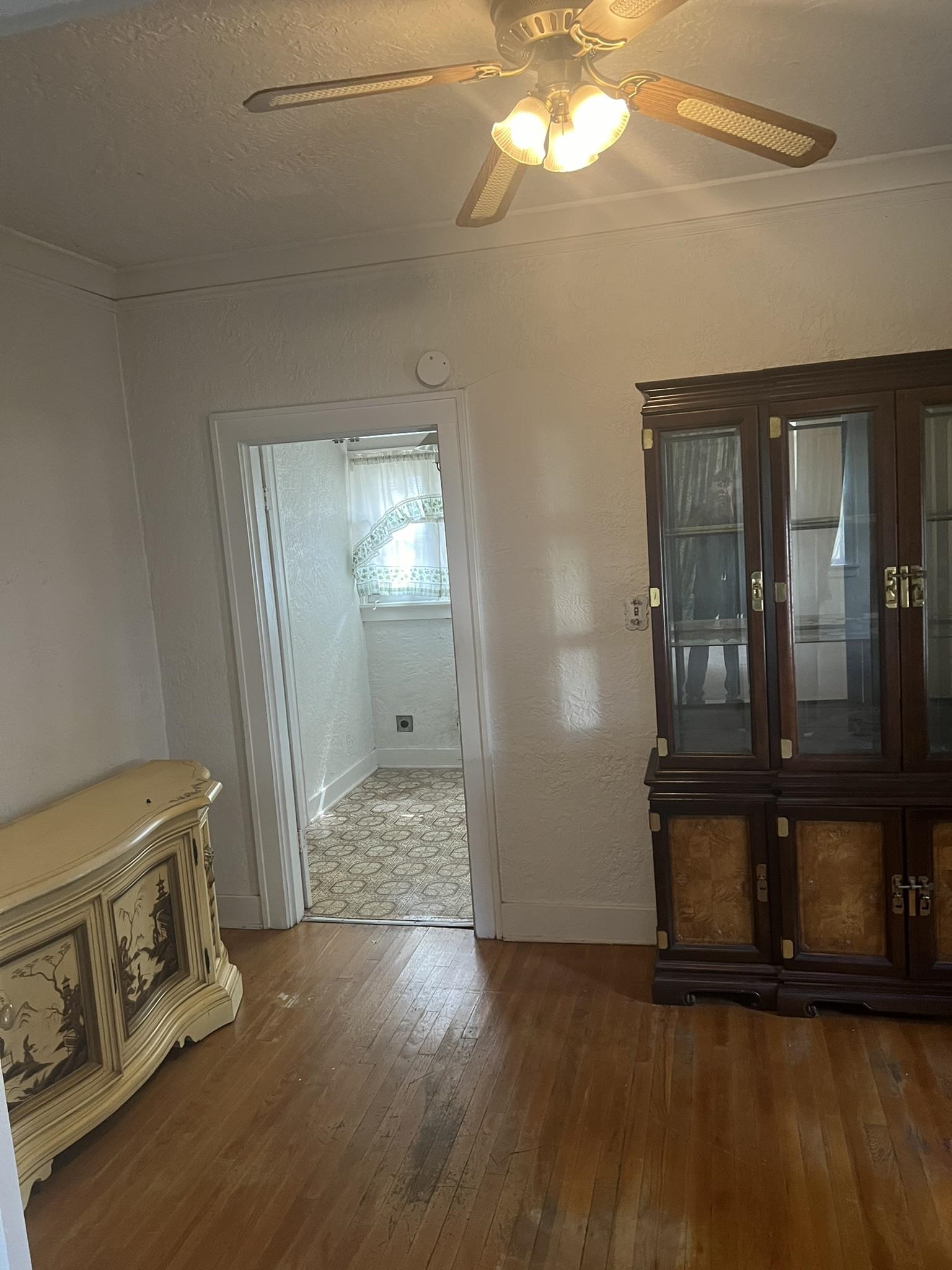 632 Spring Street Memphis, TN 38112 - Photo 30 of 37 Interior space with ceiling fan and dark hardwood / wood-style flooring