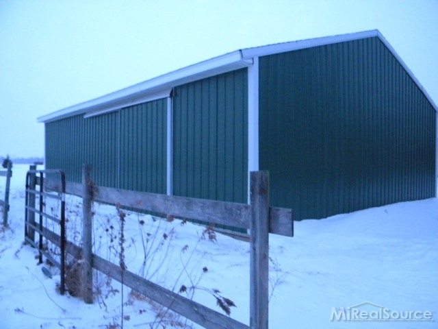 13219 Tibbets Road Memphis, MI 48041 - Photo 19 of 21 This is another view of the pole barn.