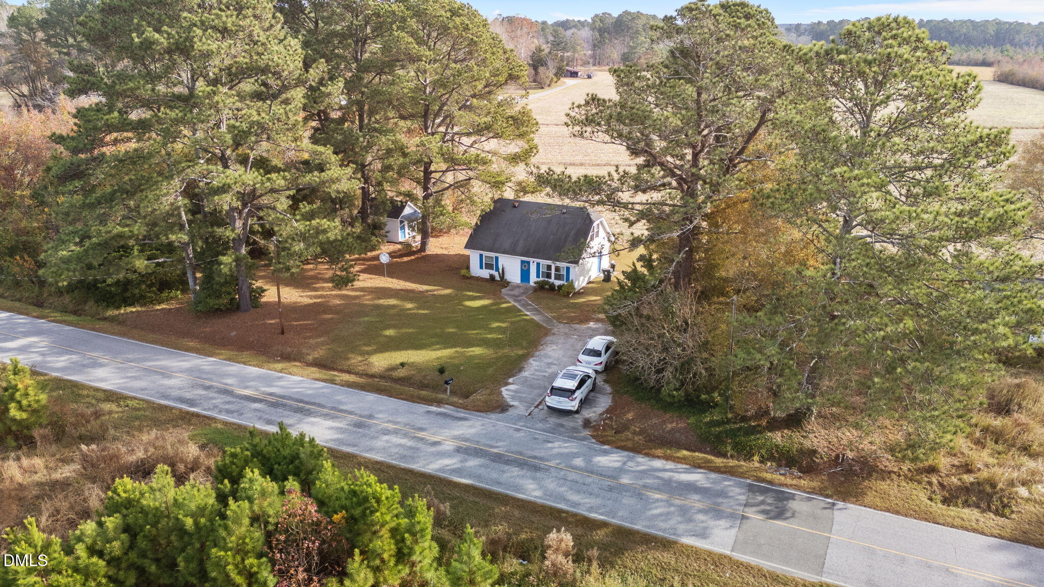 2874 Beulahtown Road Kenly, NC 27542 - Photo 32 of 40 a view of a yard with potted plants