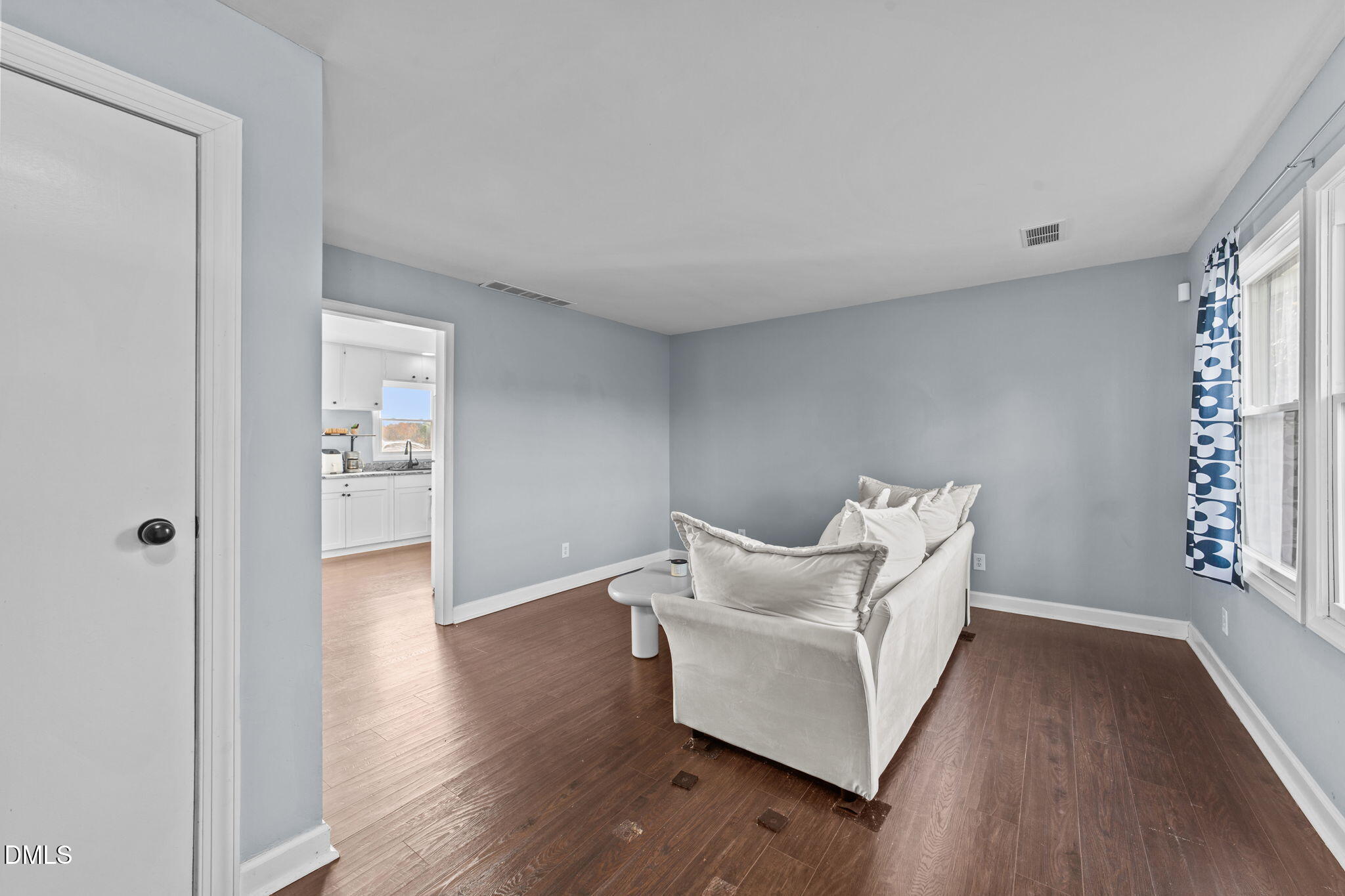 2874 Beulahtown Road Kenly, NC 27542 - Photo 4 of 40 a living room with furniture and a wooden floor