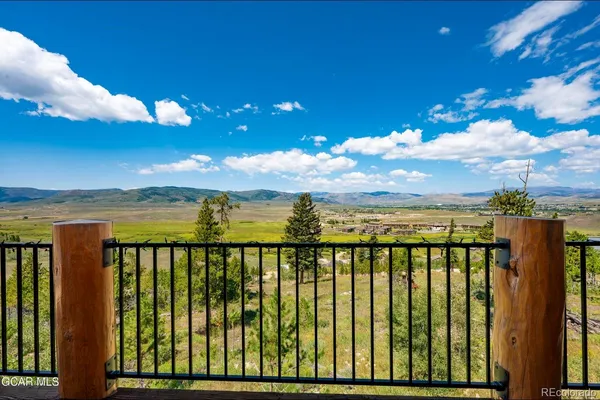 a view of ocean from a balcony