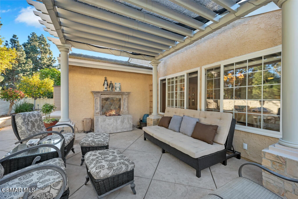2932 Morningside Drive Thousand Oaks, CA 91362 - Photo 35 of 39 a outdoor living space with furniture and a potted plant
