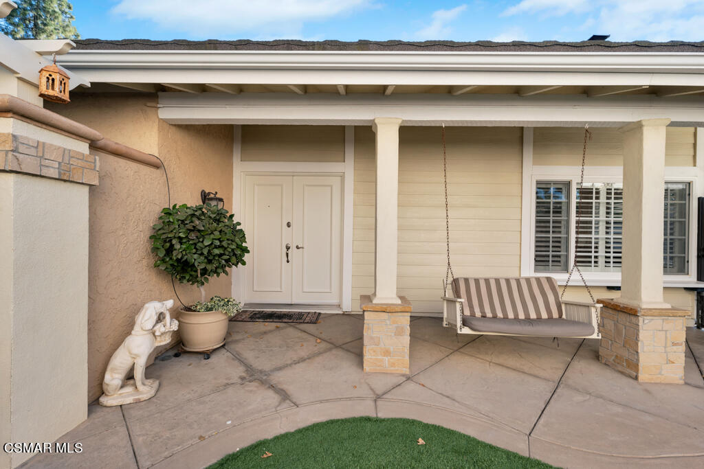 2932 Morningside Drive Thousand Oaks, CA 91362 - Photo 6 of 39 a view of porch with furniture and a potted plant