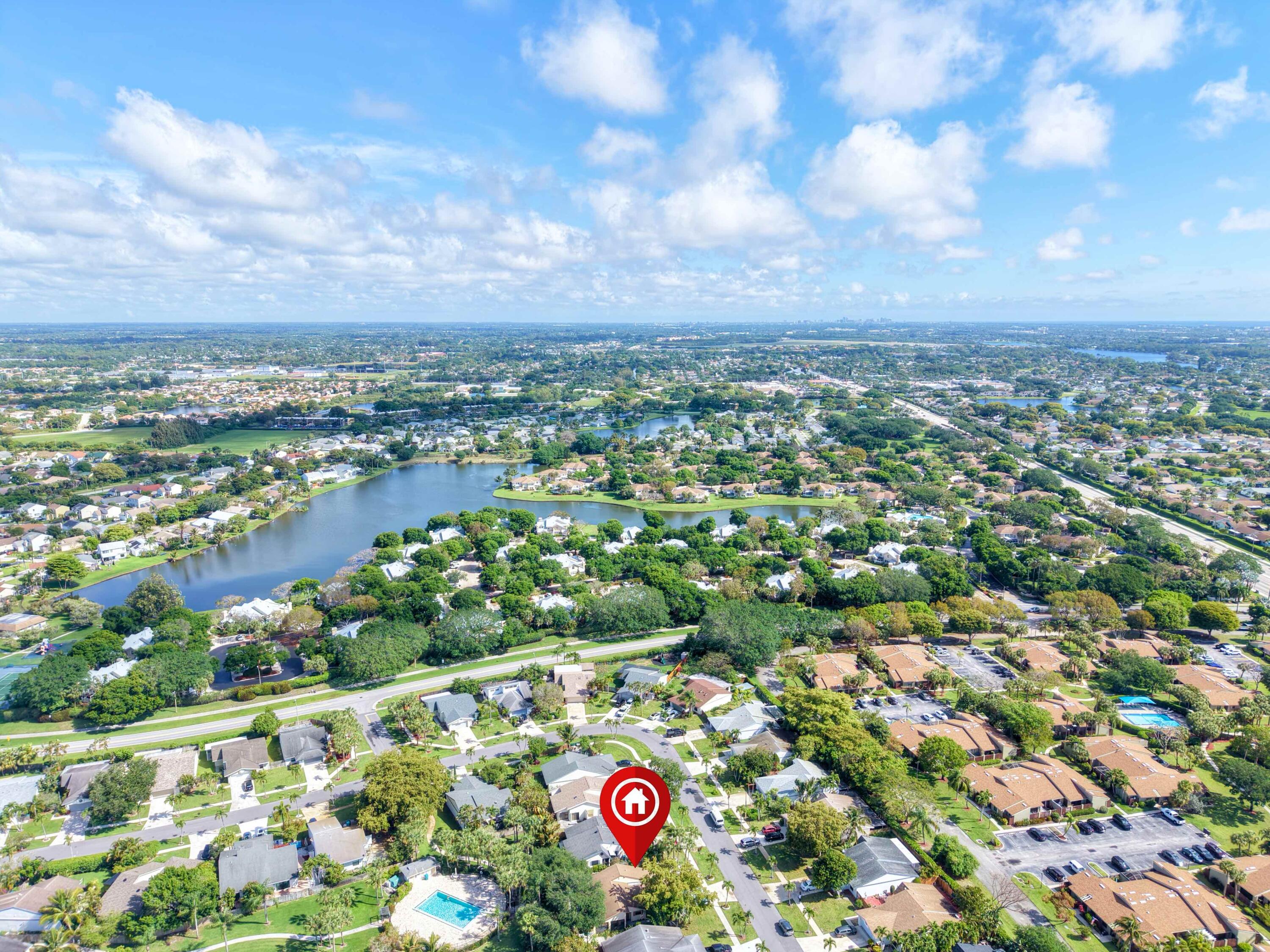 56 Baytree Circle Boynton Beach, FL 33436 - Photo 37 of 41 Panoramic to North