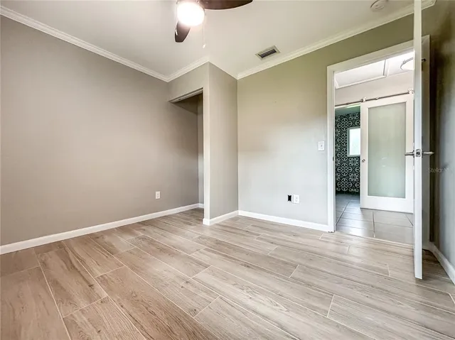 a view of a backyard with plants