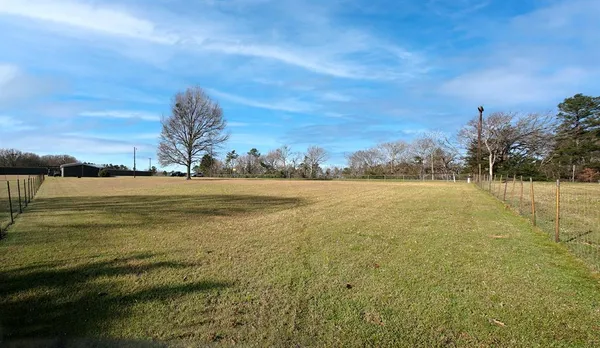 a view of a green field