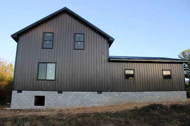 a view of front of house