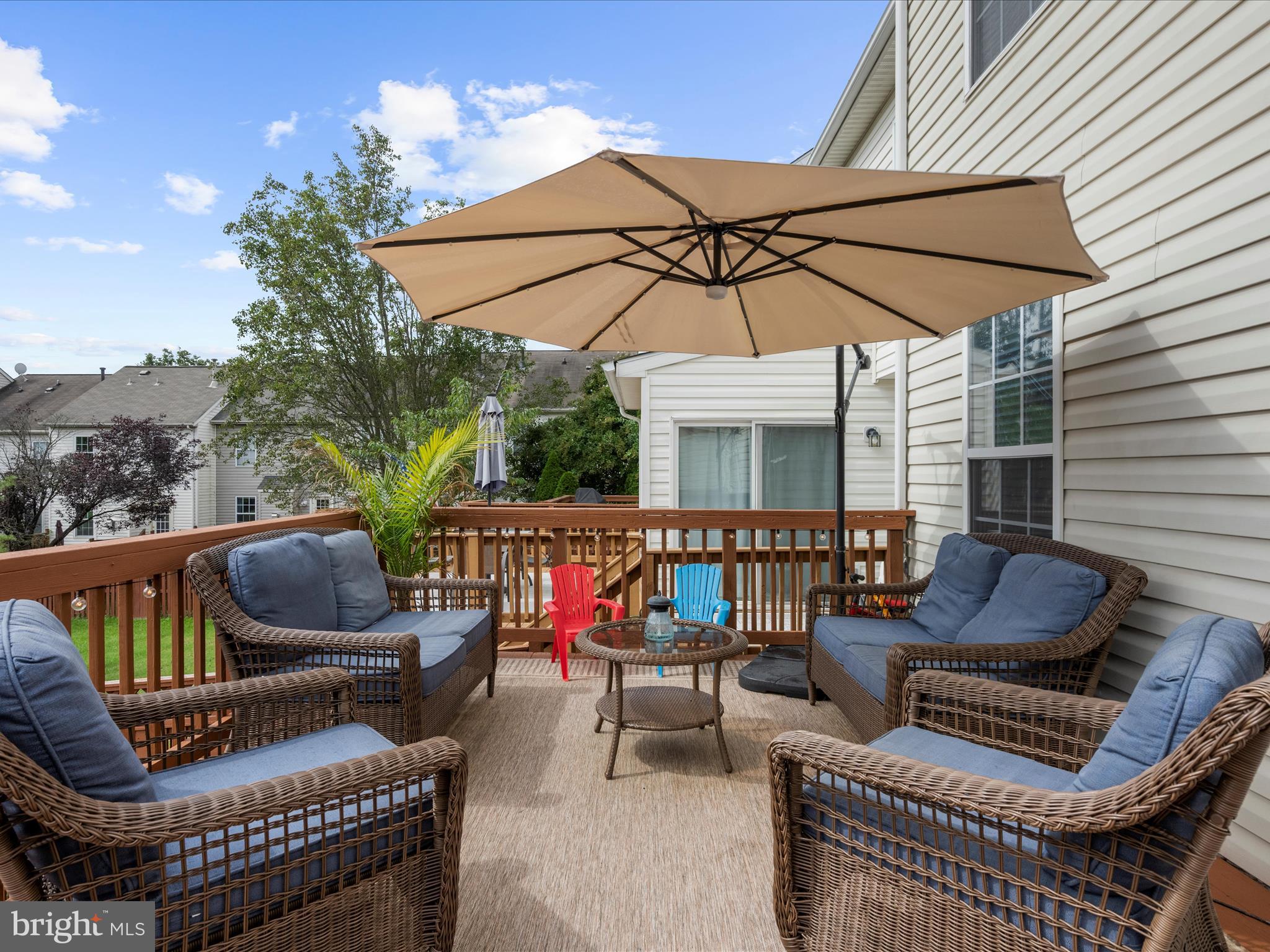 243 Seneca Terrace Pasadena, MD 21122 - Photo 22 of 35 a patio with patio a couch and chairs