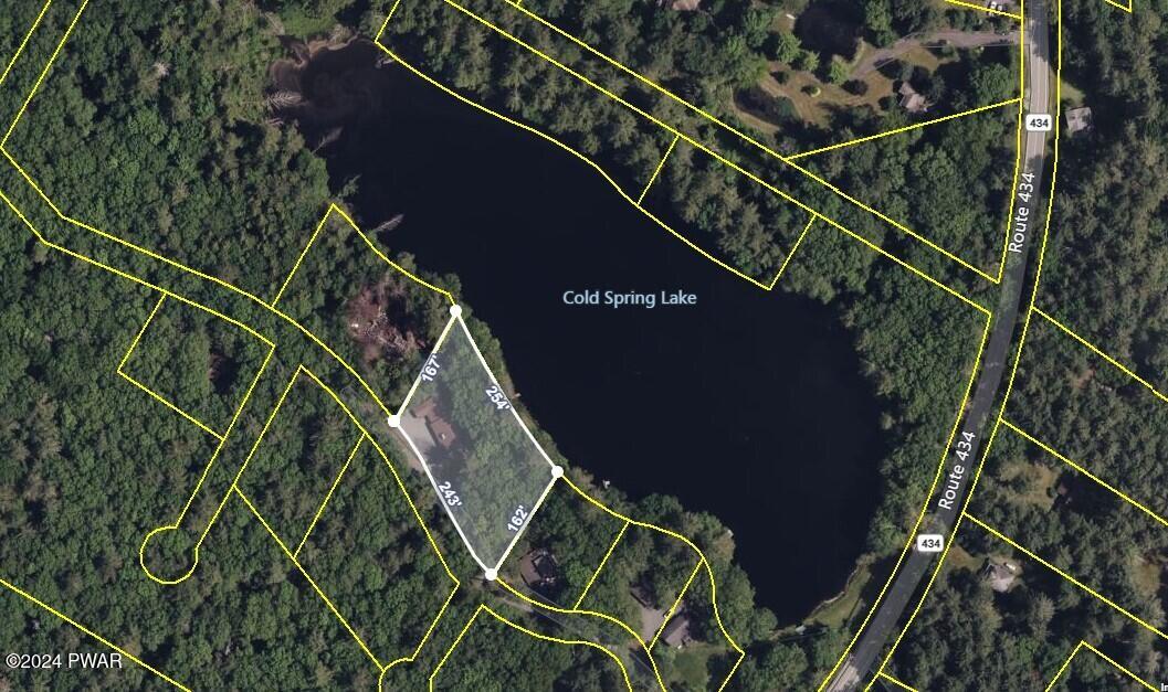 111 Cold Spring Lake Road Shohola, PA 18458 - Photo 82 of 83 Aerial Close up