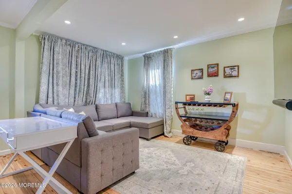 a kitchen with stainless steel appliances a refrigerator and a stove top oven