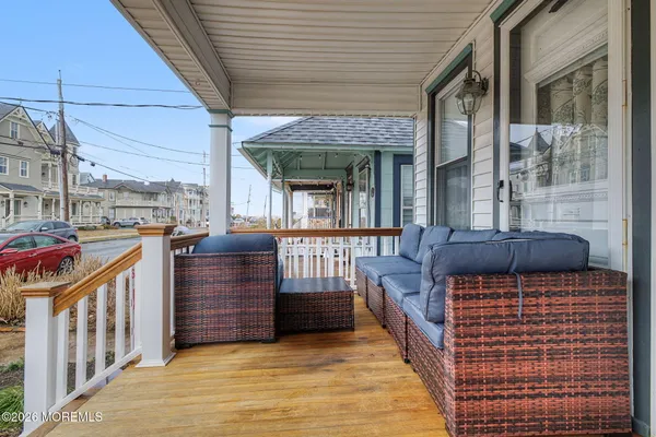 a view of small yard and swimming pool