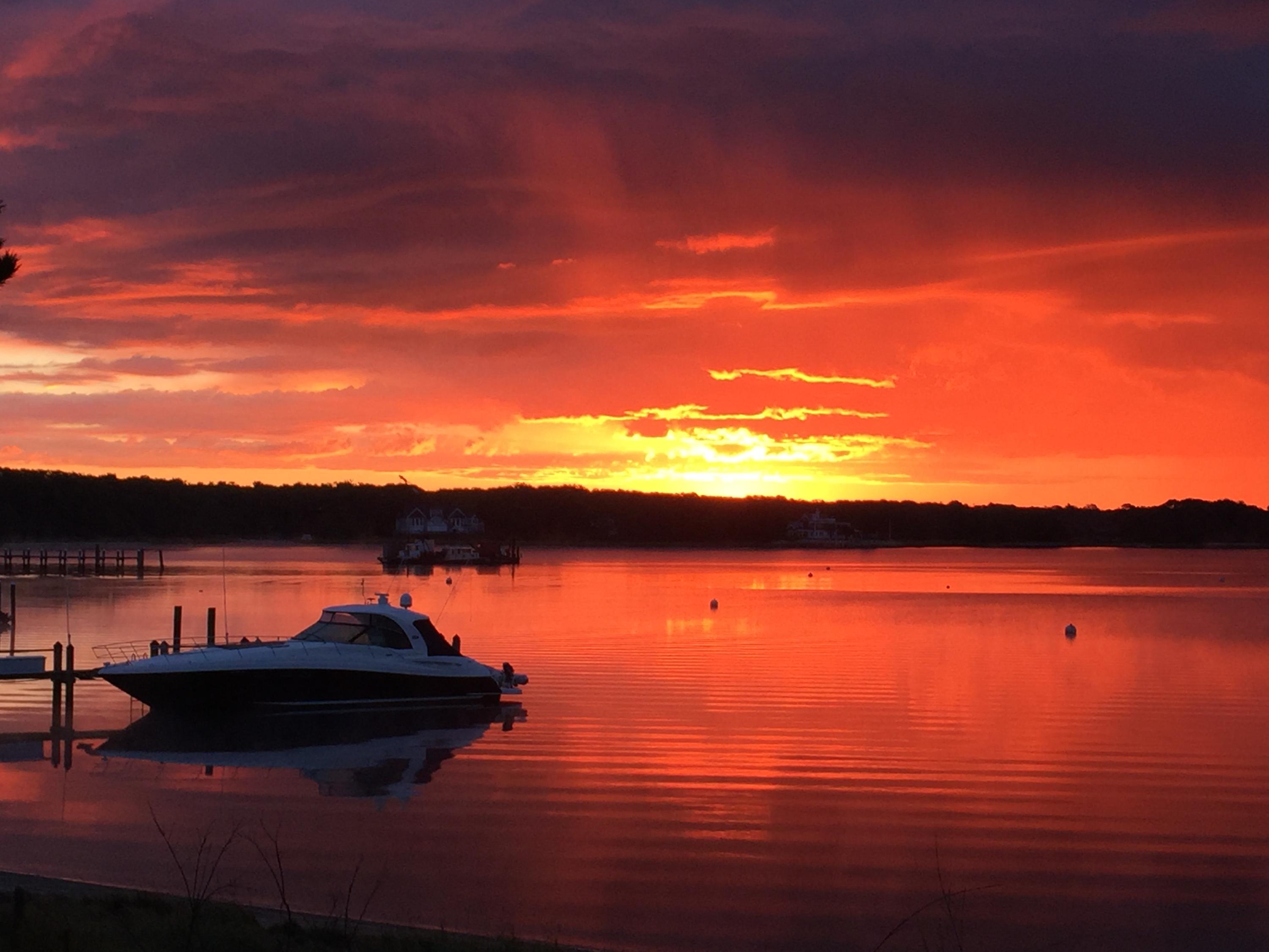 1075 Old Post Road Cotuit, MA 02635 - Photo 34 of 40 a view of a lake with a lake