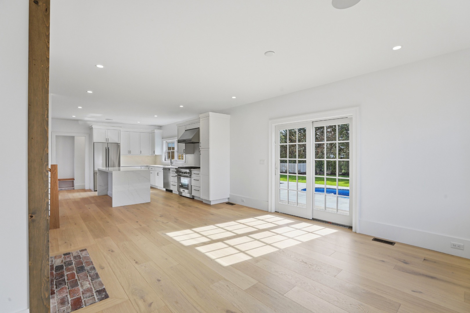 10 Rudder Lane Nantucket, MA 02554 - Photo 10 of 33 a view of a kitchen with large windows