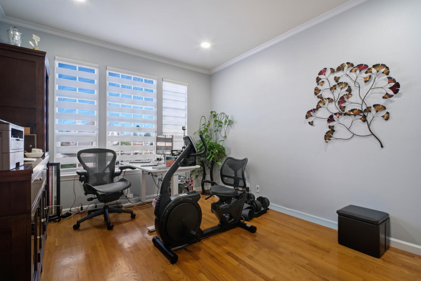 44450 Cavisson Court Fremont, CA 94539 - Photo 20 of 46 a view of a workspace with furniture and a window