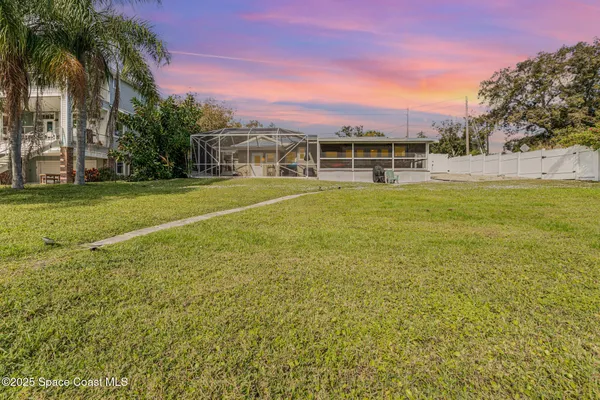 a view of a bench in a roof deck