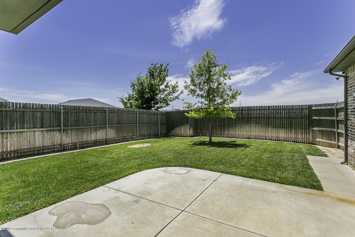 4804 Wesley Road Amarillo, TX 79119 - Photo 32 of 36 Back Yard