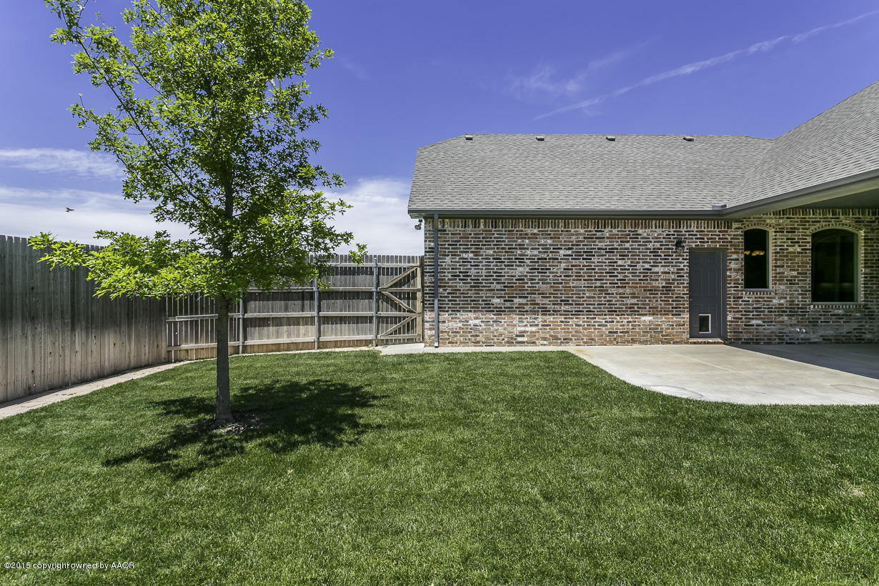 4804 Wesley Road Amarillo, TX 79119 - Photo 35 of 36 Back yard