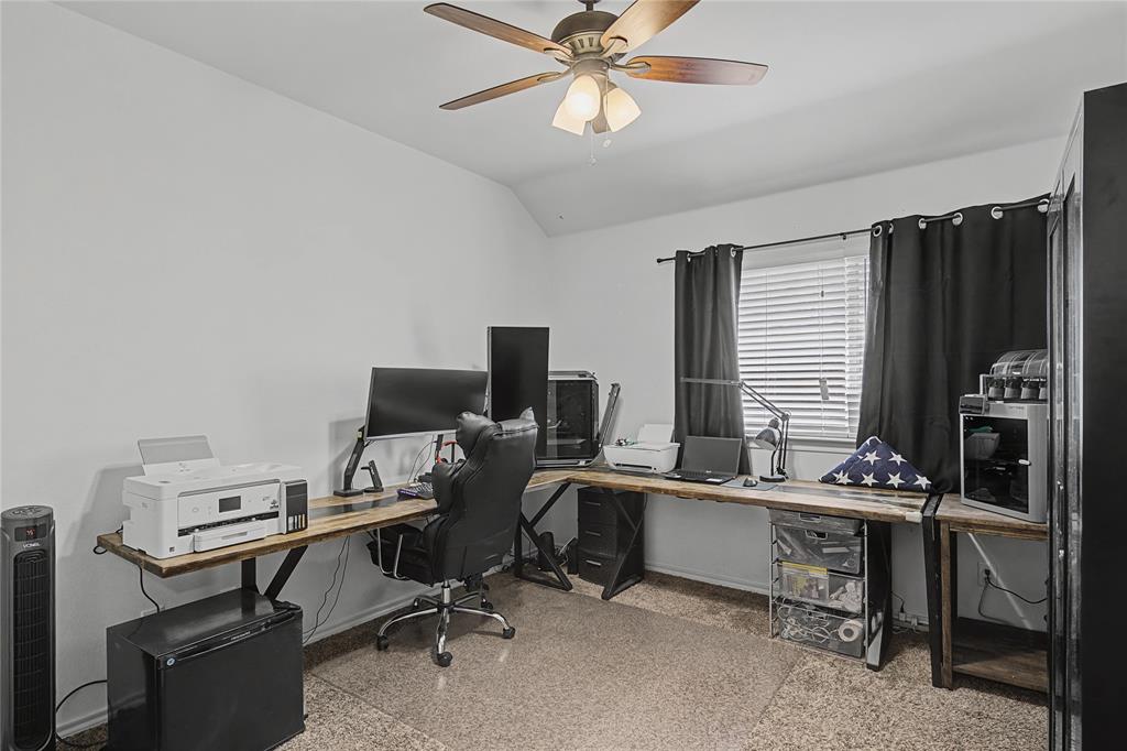 208 Lovers Path Drive Springtown, TX 76082 - Photo 17 of 35 a view of a workspace with furniture