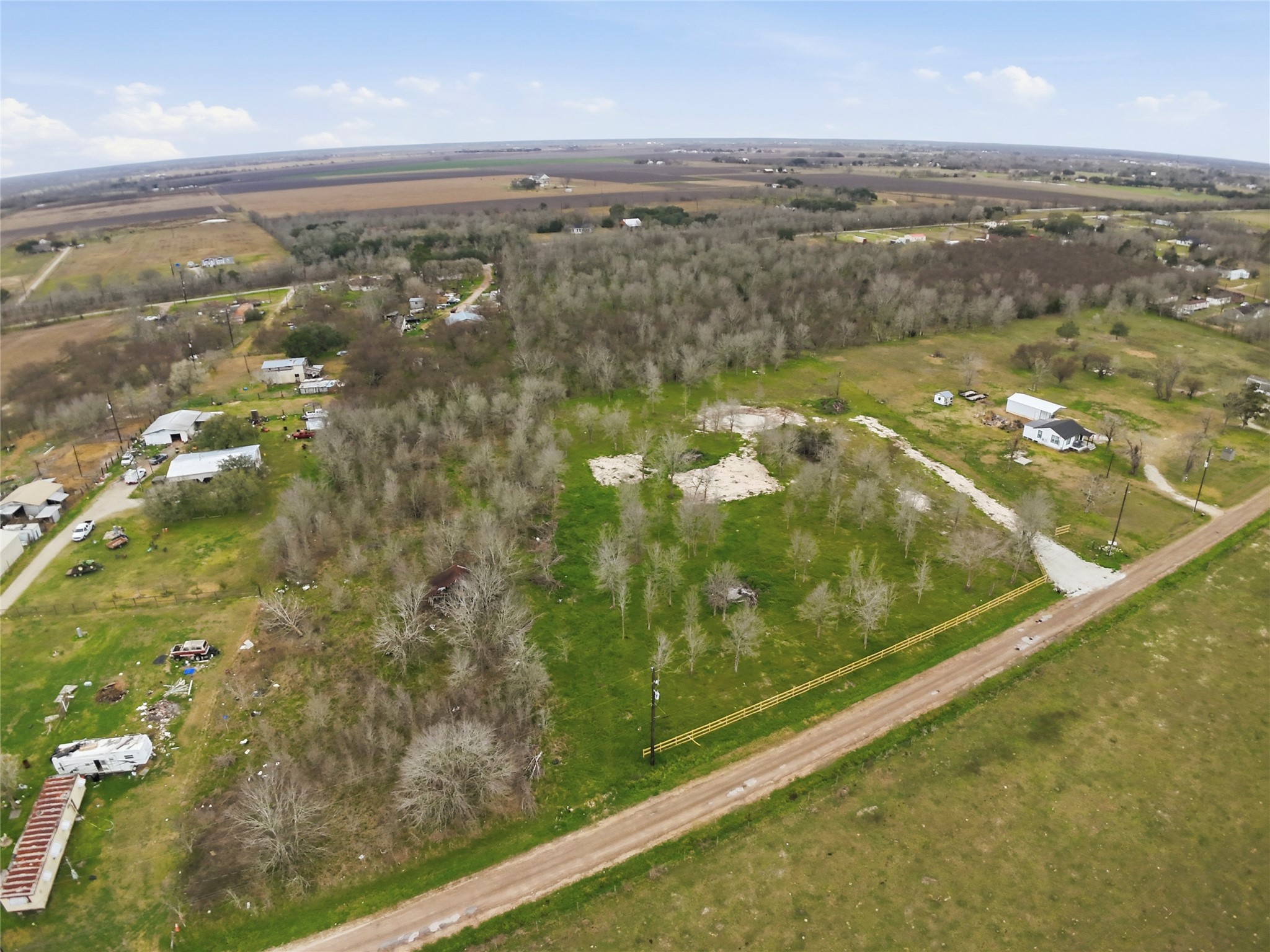 0 Willow Road Wallis, TX 77485 - Photo 14 of 29 an aerial view of residential houses with outdoor space