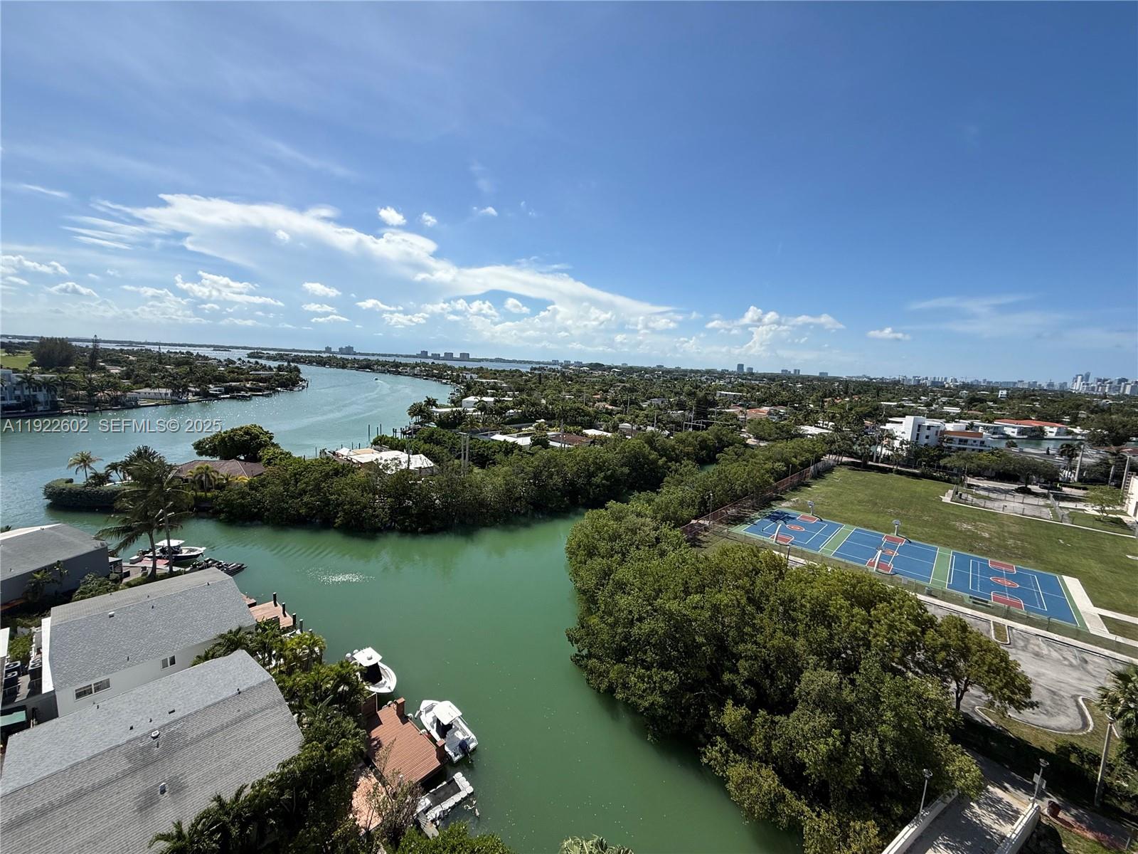 7441 Wayne Avenue, Unit 10E Miami Beach, FL 33141 - Photo 2 of 18 an aerial view of ocean residential house with outdoor space