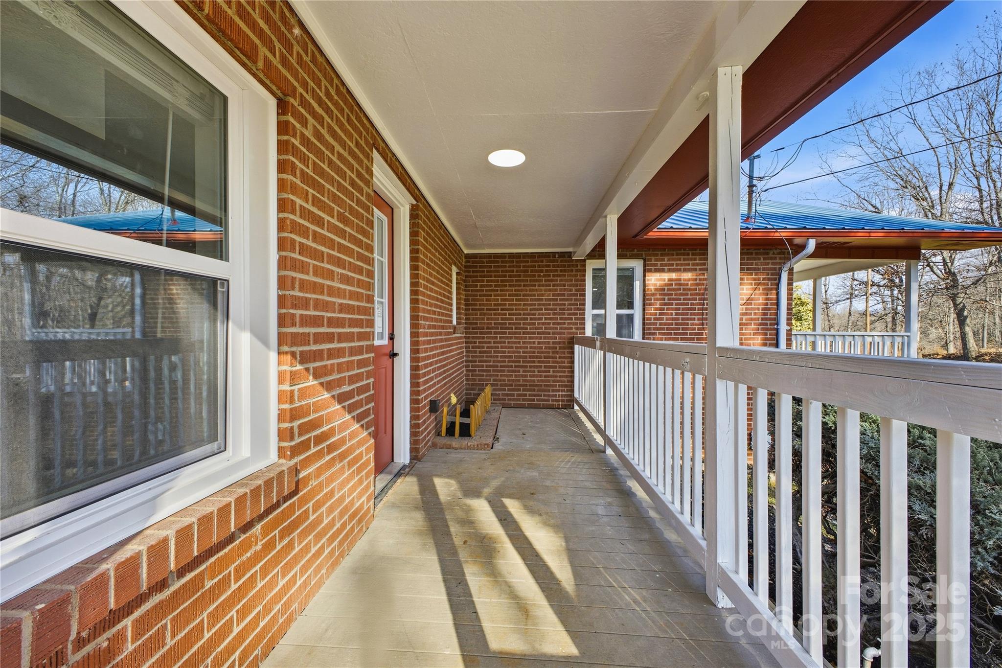 349 Gorman Bridge Road Asheville, NC 28806 - Photo 27 of 39 a view of a balcony