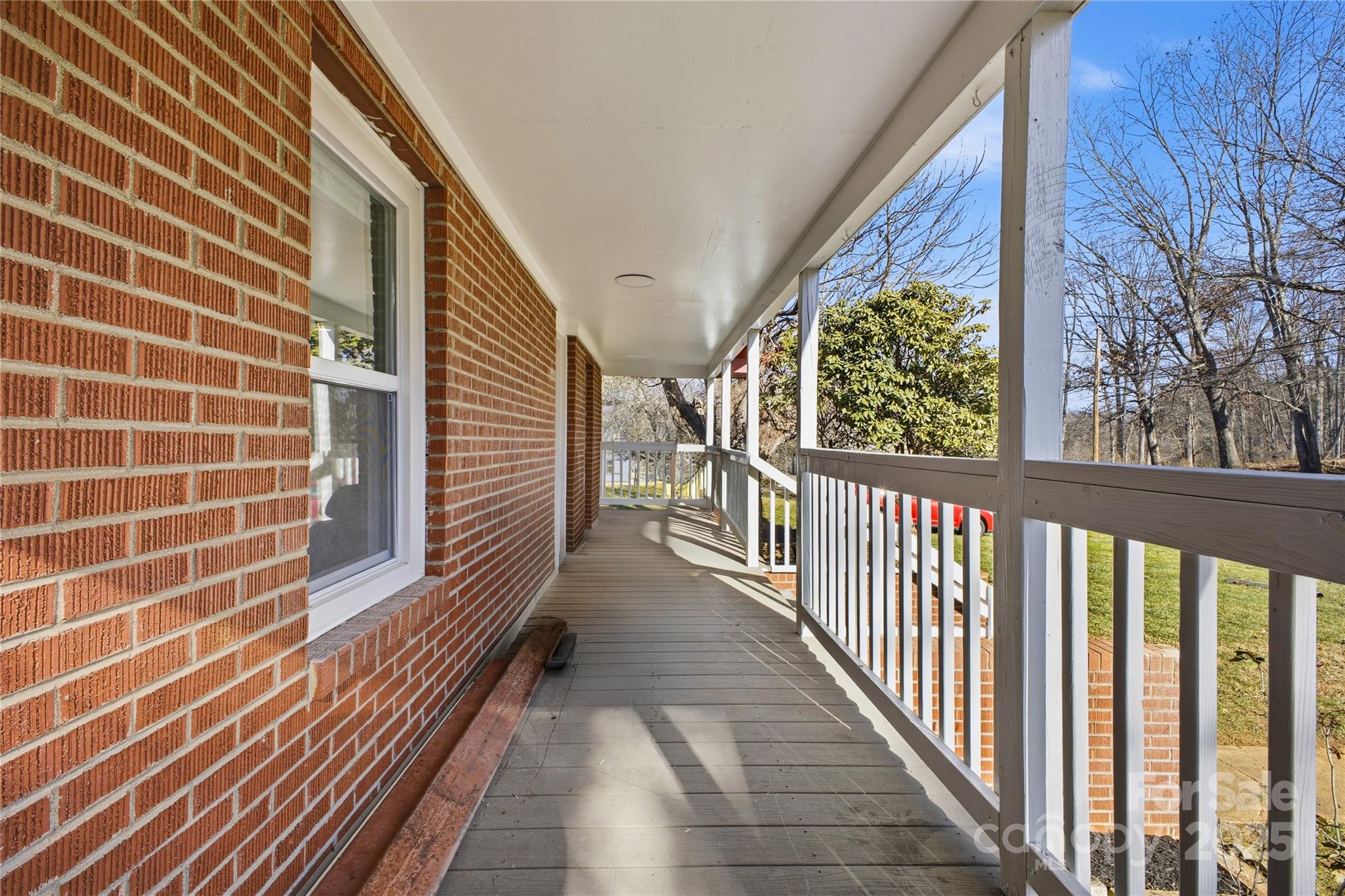349 Gorman Bridge Road Asheville, NC 28806 - Photo 28 of 39 a view of a balcony