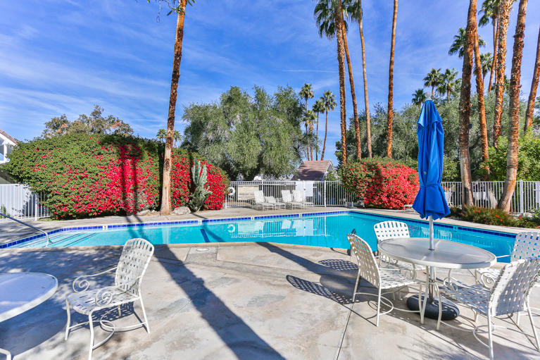 42308 Dunes View Road, Unit 20 Rancho Mirage, CA 92270 - Photo 30 of 30 a view of outdoor space with seating area