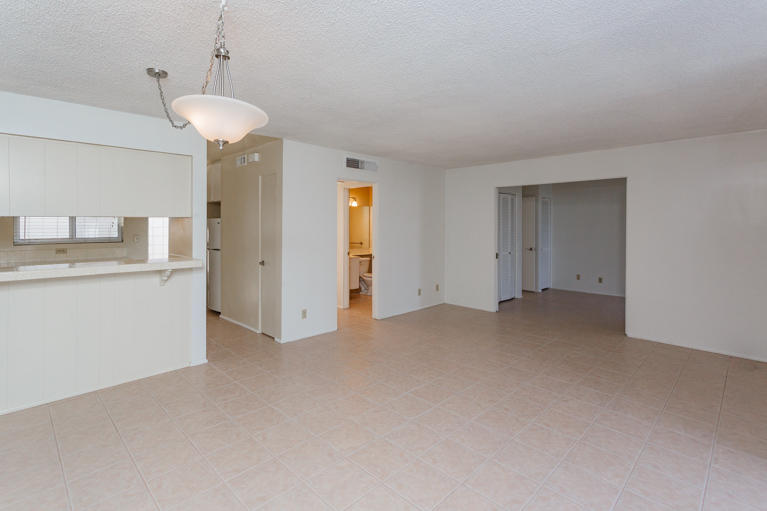 42308 Dunes View Road, Unit 20 Rancho Mirage, CA 92270 - Photo 9 of 30 a view of a kitchen with a sink and cabinet area