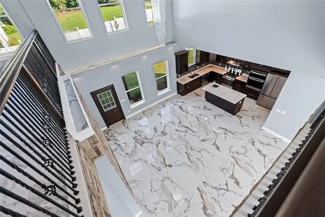 a living room with a couch