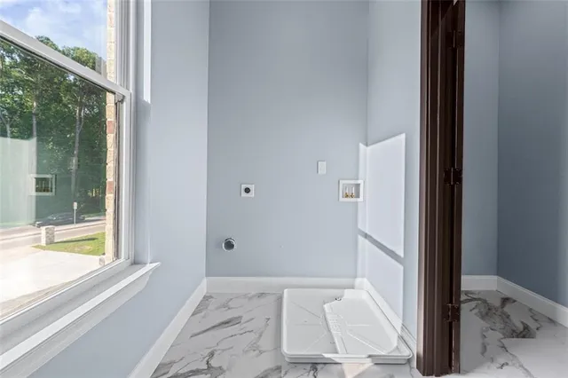 a view of an front door