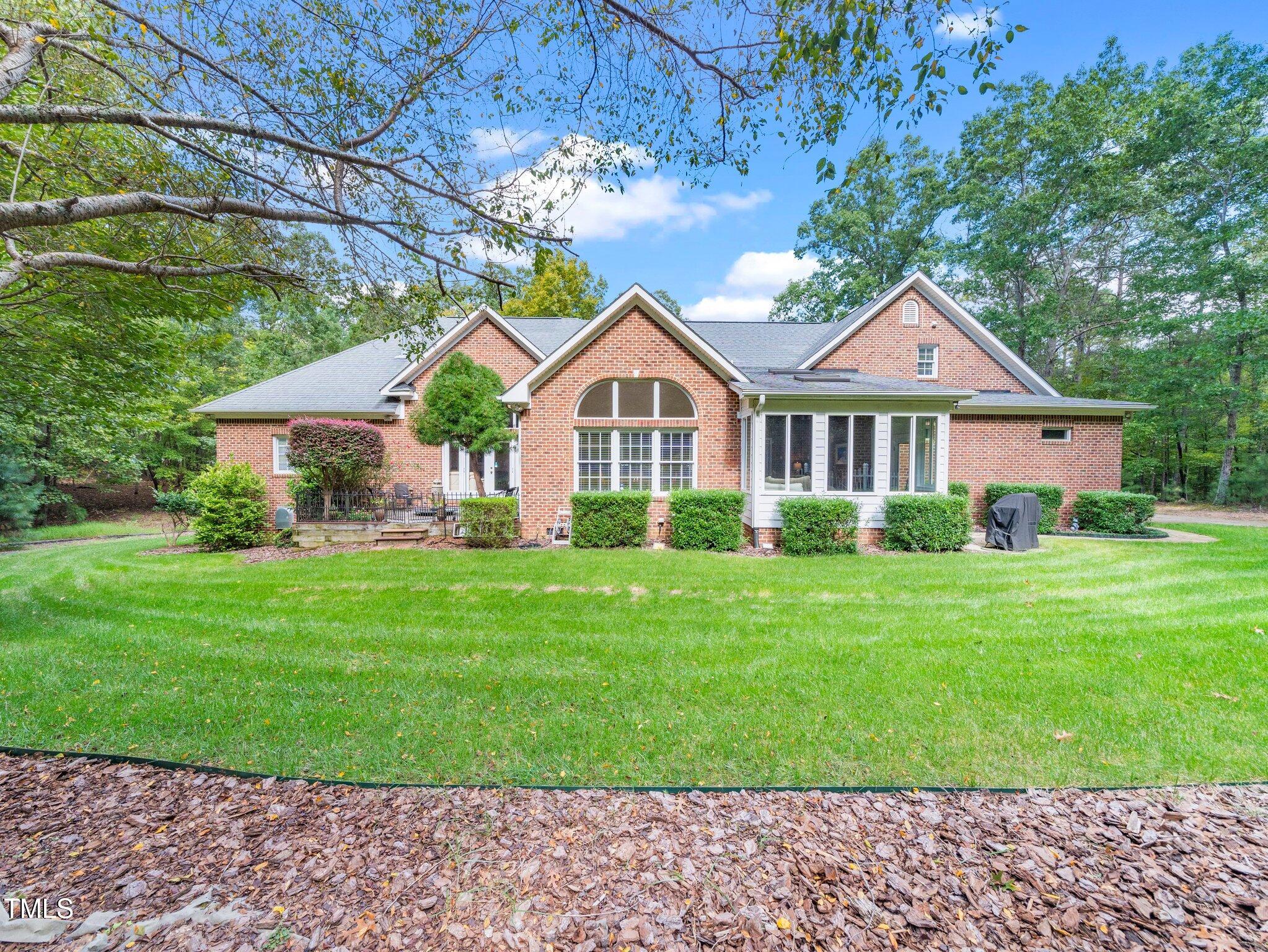 10937 Cahill Road Raleigh, NC 27614 - Photo 6 of 53 Back of Home is just as Pretty as Front of Home
